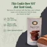 Ragi & Oats Cookies - 135 grams - Image 2
