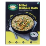 Millet Bisibele Bath Mix | 250 GMS Pack | Easy & Ready to Cook Mix | Healthy and Nutritious Millet Breakfast Mix| Gluten Free | Directions Published on The Back Side