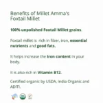 Foxtail Millet Grains Organic - 500gm - Image 4
