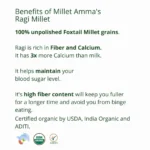 Ragi Grains (Finger Millet) Organic - 500gm - Image 4