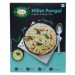 Millet Pongal Mix | 250 GMS Pack | 58% Millet Content | Easy & Ready to Cook | Instant Millet Breakfast Mix | Rich in Protein & High Fiber | 100% Vegan