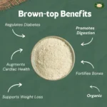 BrownTop Millet Flour - 500gm - Image 3
