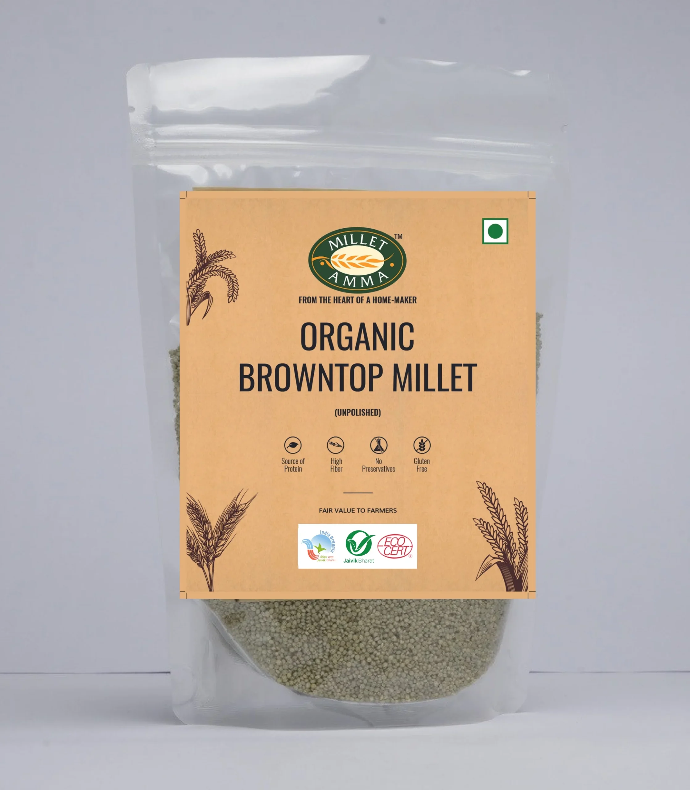 organicbrowntopmillet.pdf.pdf_page-0001 Browntop Millet Grain - 500gm - Image 1