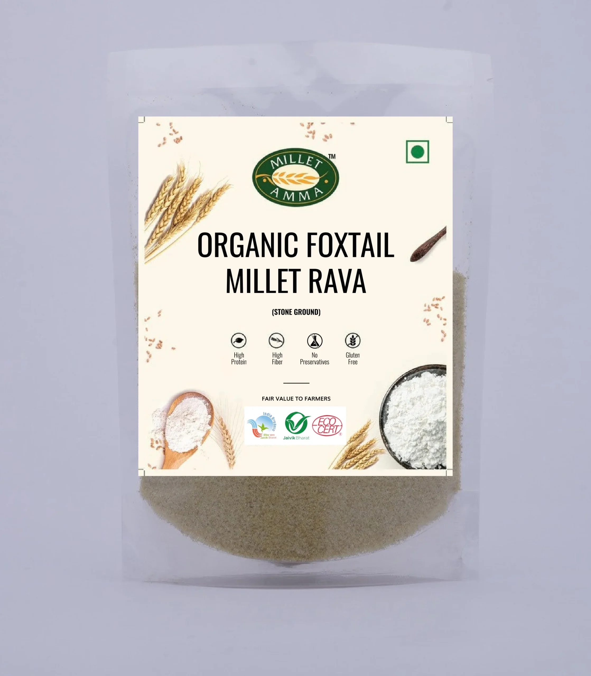 organicfoxtailrava.pdf_page-0001 Foxtail Millet Rava Organic - 500gm - Image 1