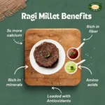 Organic Ragi (Finger Millet) Millet Flour | Gluten Free - 500gm - Image 5